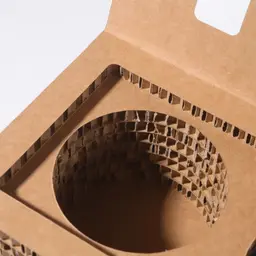 White Ceramic Mug in Honeycomb Paper Gift Box thumbnail 6