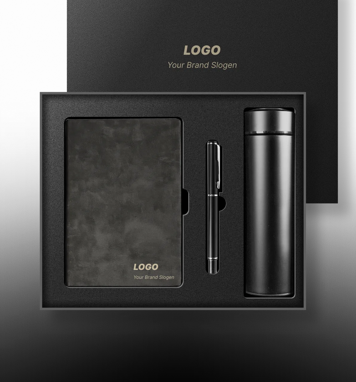 Organized Success Gift Set featuring Premium Business Agenda