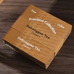 Dahongpao Tea Classics Gift Set in Brown Corrugated Box thumbnail 5