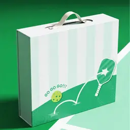 Green Handheld Fan and Tote Bag Gift Set thumbnail 3