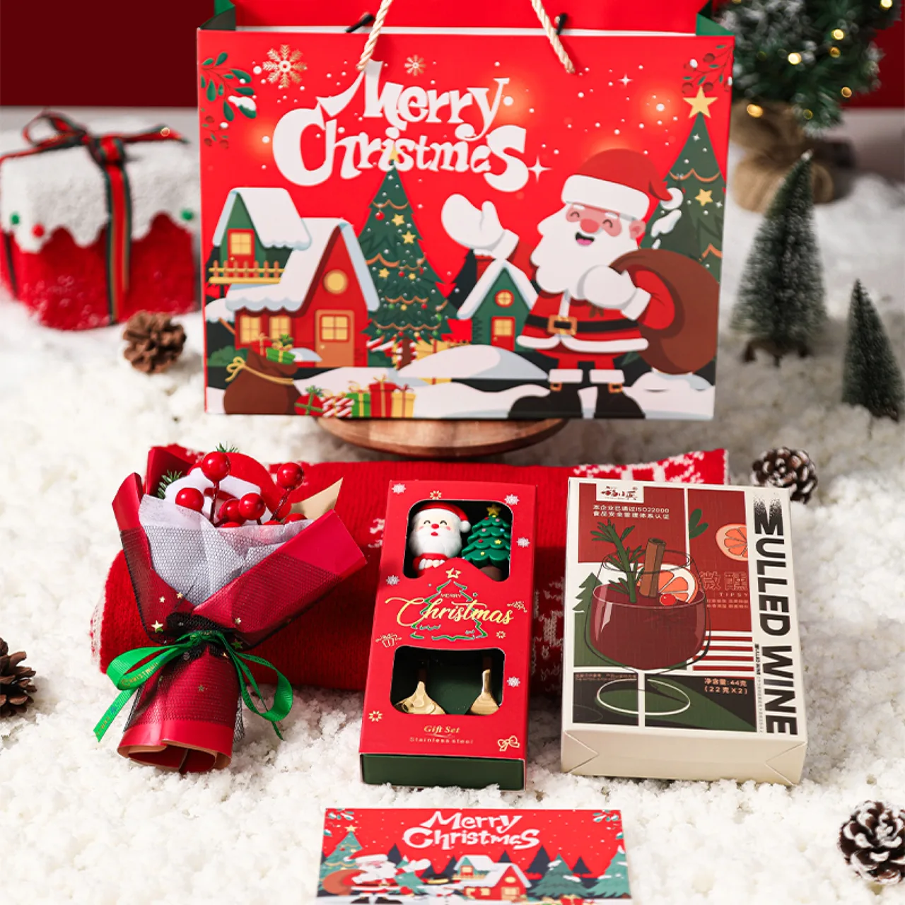 Exclusive Festival Theme Present Box for Christmas and New Year