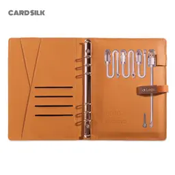 Eco-Friendly Thermo PU Leather Charging Notebook Gift Box thumbnail 10