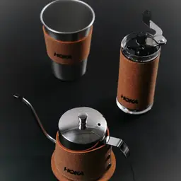 Beverage Gift Set with Water Bottle, Tumbler, Coffee Set, and Keychain thumbnail 5