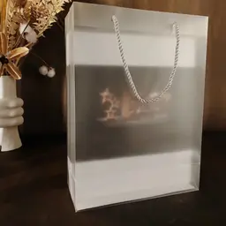 Circuit-Pattern Acrylic Night Light with Beech Wood Base thumbnail 6