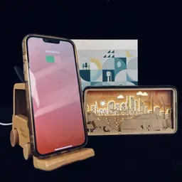 Executive Anniversary Gift Set: Premium Desktop Wireless Charging Stand Bundle thumbnail 2