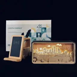 Executive Anniversary Gift Set: Premium Desktop Wireless Charging Stand Bundle thumbnail 3