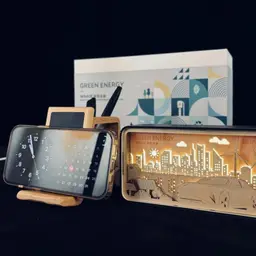 Executive Anniversary Gift Set: Premium Desktop Wireless Charging Stand Bundle thumbnail 5