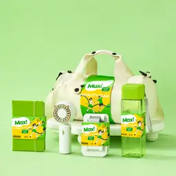 Green Tote Bag, Fan & Bottle Gift Set thumbnail 4