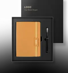 High Quality Executive Stationery Set with Leather Notebook Inside thumbnail 2