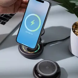 Wireless Charging Stand And Desktop Power Professional Branding Corporate Gift thumbnail 8