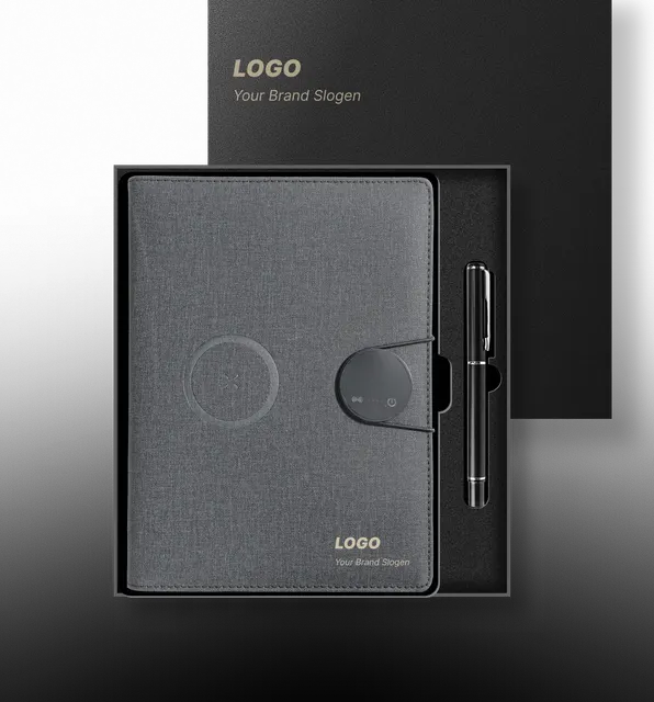Innovative Wireless Charging Portfolio Gift Box for Professionals