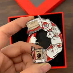 Custom Multi-Piece Numeral Pin Display Box for Anniversaries thumbnail 4
