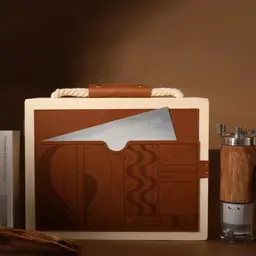 Portable Coffee Grinder and Dripper Gift Set in Wooden Box thumbnail 4