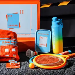 Sports Gift Set with Towel, Water Bottle, Badge, Card Holder thumbnail 6