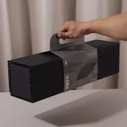 Tea Set in Black Rigid Paper Gift Box with Sleeve thumbnail 3