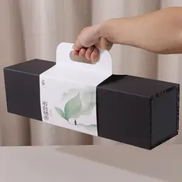 Tea Set in Black Rigid Paper Gift Box with Sleeve thumbnail 1