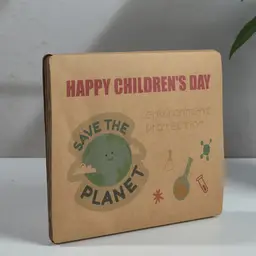 Brown Kraft Notebook and Multicolor Pen Gift Set thumbnail 3