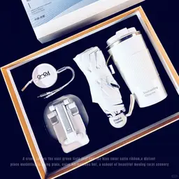 Charging Cable, Desk Organizer, Umbrella and Tumbler Gift Set thumbnail 1
