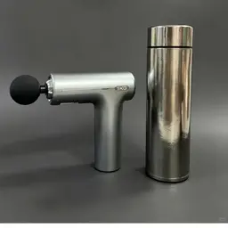 Polished Silver Thermos Gift Set in Rigid Black Box thumbnail 6