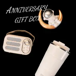 Retro Bluetooth Speaker, Travel Tumbler and Astronaut Gift Set thumbnail 4