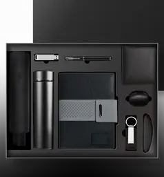 Essential Business A5 Leather Notebook Gift Box with Signature Pen thumbnail 4