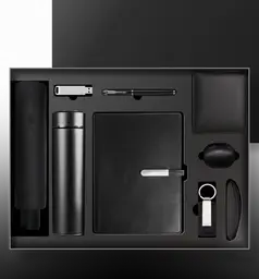 Essential Business A5 Leather Notebook Gift Box with Signature Pen thumbnail 3