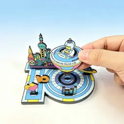 Metal Puzzle Badge Gift Set in Blue Rigid Box thumbnail 4