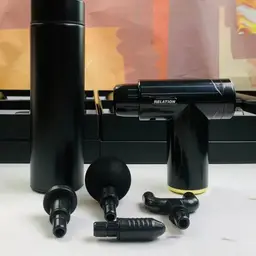 Black Thermos and Charging Cable Gift Set thumbnail 4
