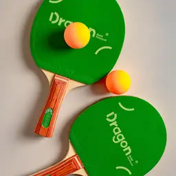 Green Tote Bag and Table Tennis Gift Set thumbnail 5