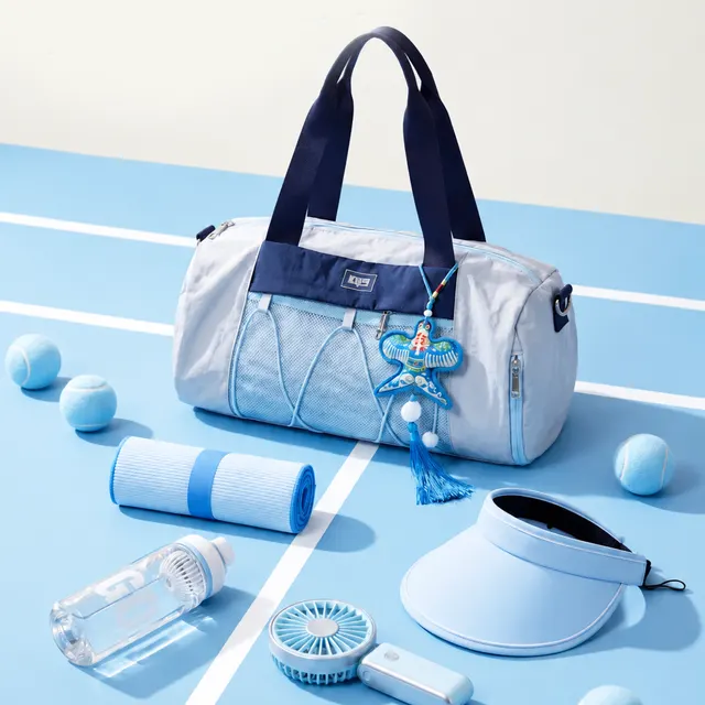 Tote Bag, Water Bottle, Handheld Fan & Towel Gift Set corporate gift set