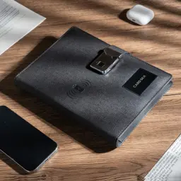 Sleek Minimalist Charging Notebook Set with Power Bank Gift Box thumbnail 3