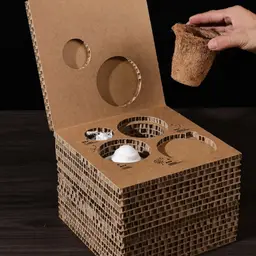 Coffee Gift Set with Planting Pot and Fabric Bag thumbnail 2