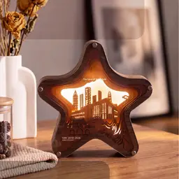 Star-Shaped Desk Organizer Gift Set with Charging Cable thumbnail 3