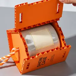 Cylindrical Fragrance Gift Set in Foldable Honeycomb Box thumbnail 3