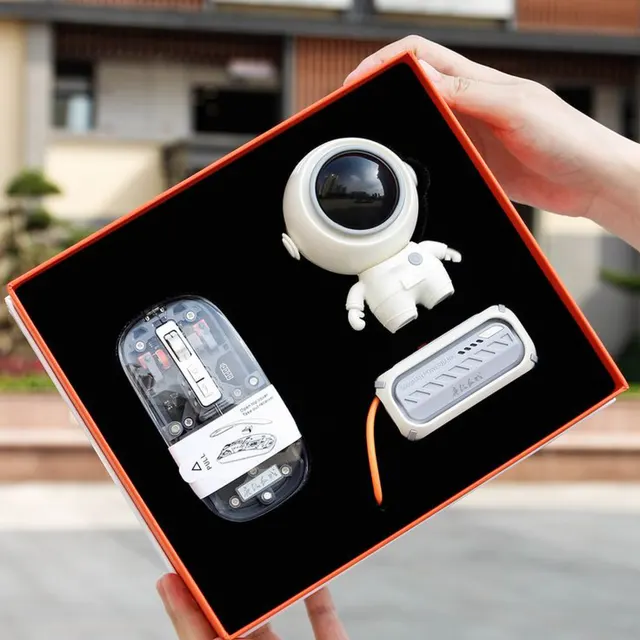 Power Bank and Handheld Fan Gift Set