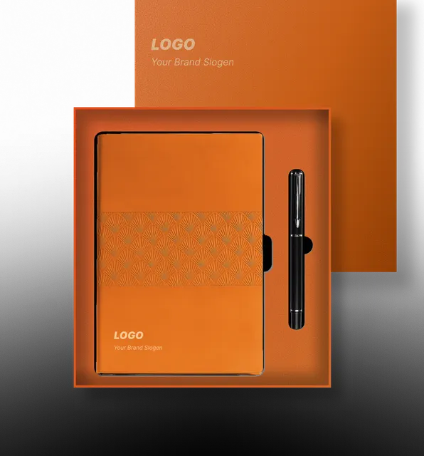 Professional Meeting Essentials Box with Premium Writing Notebook