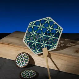 Portable Tea Set with Pen and Handheld Fan thumbnail 6