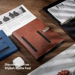 Durable PU Leather Power Bank Journal with Magnetic Box thumbnail 7
