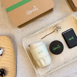 Ceramic Tumbler, Bluetooth Speaker & Power Bank Gift Set thumbnail 2