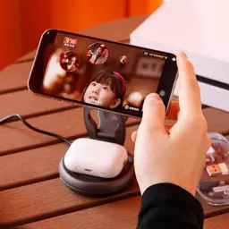 Magnetic Wireless Charging Stand and Transparent Mouse Gift Set thumbnail 5