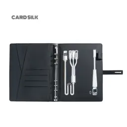 Elegant Tech Stationery Set with Built-in Power Bank Box thumbnail 7