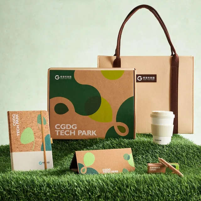 Cork Notebook, Pen, PLA Tumbler, Wireless Charger & Cable Gift Set